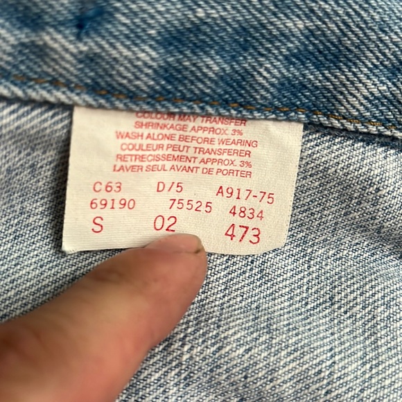 Levis denim jacket - Picture 5 of 5